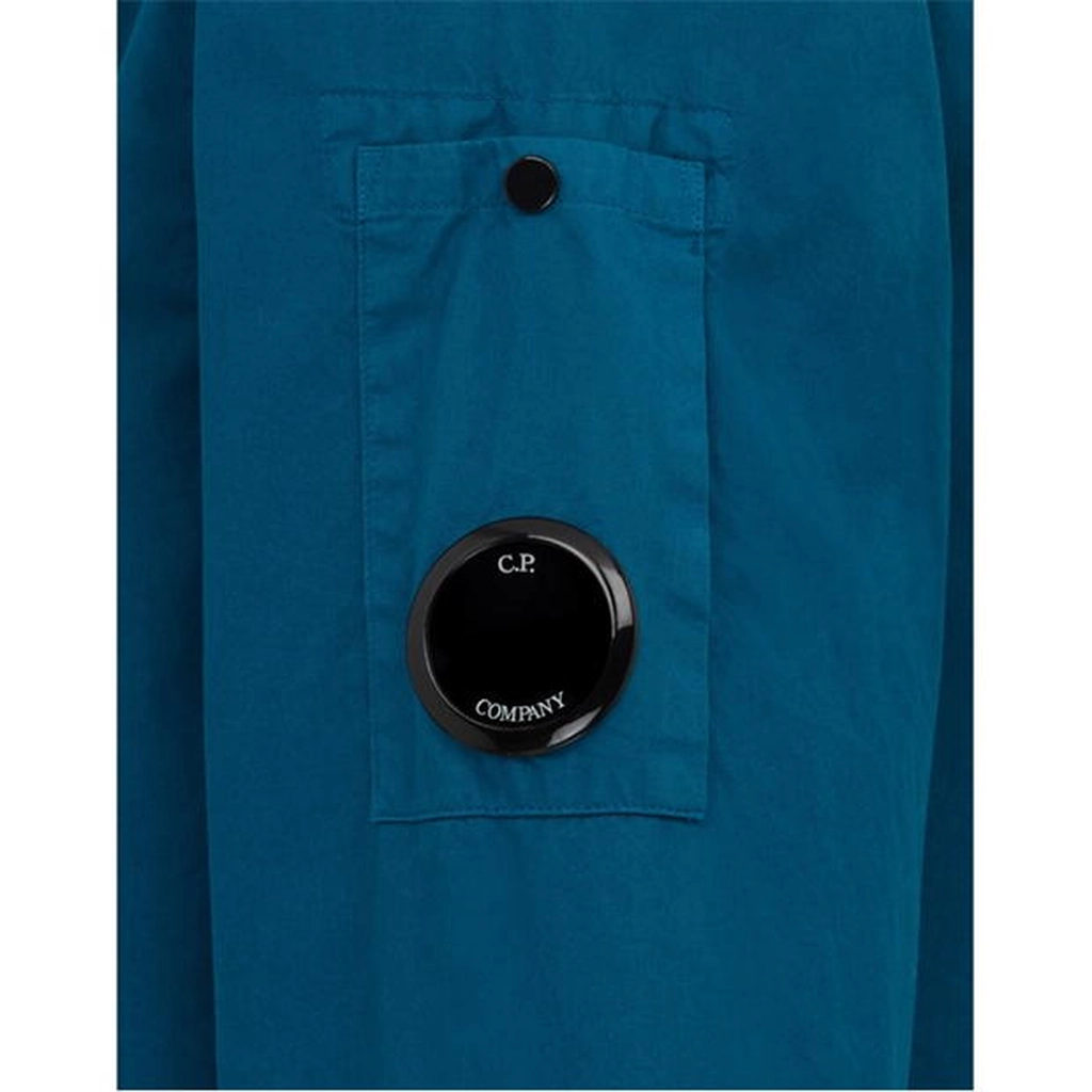 CP Company Zipped Overshirt - Blue